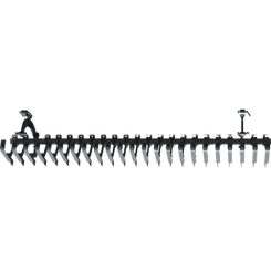 Pièces agricoles - Pièce divers - Support Racleur Cracker 3.00m EC complet Kverneland origine