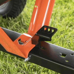 Pièces agricoles - Jardin et forêt pièce adaptable - Remorque avec caisse en plastique 450 kg
