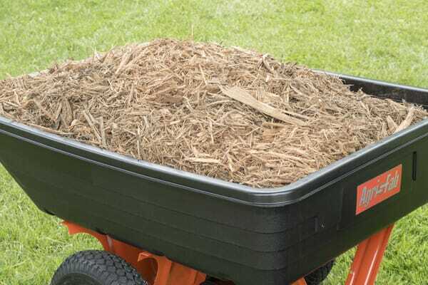 Pièces agricoles - Jardin et forêt pièce adaptable - Remorque avec caisse en plastique 450 kg
