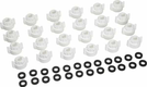 Ecrou de buse 11 mm blanc(he)