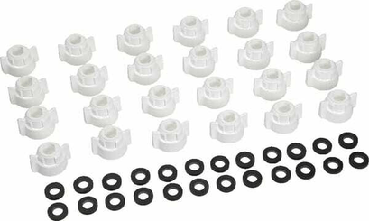 Pièces agricoles - Pièce Pulvérisateur - Ecrou de buse 11 mm blanc(he)