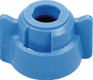 Ecrou de buse 11 mm bleu