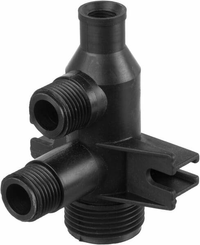 Pièces agricoles - Machines - Support manomètre 1/2"