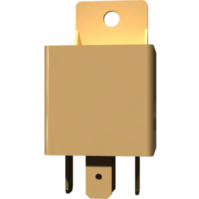 Pièces agricoles - Pièce divers - Relais 12VDC 30A inverseur 6,3mm Faston Kverneland origine