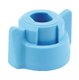 Ecrou de buse 10 mm bleu clair