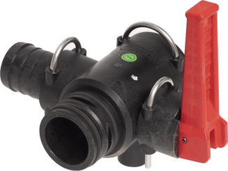 Pièces agricoles - Machines - Valve Quick-Fit à bouchon AS30/D33
