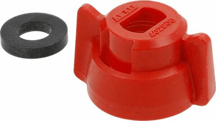 Pièces agricoles - Pièce Pulvérisateur - Ecrou de buse 8 mm rouge