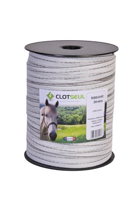 Pièces agricoles - Cloture,Jardin & Sylviculture - RUBAN 40 - 10 HPC bobine de 200 M
