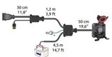 Câble d'alimentation. Connexion d'outil et de moniteur ISOBUS (UCS) 7 m