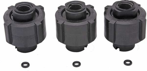 Pièces agricoles - Machines - Support manomètre 1/4" pack de 3