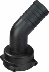 Pièces agricoles - Pièce Pulvérisateur - Raccord de tuyau 45° 30 mm avec connexion femelle T6