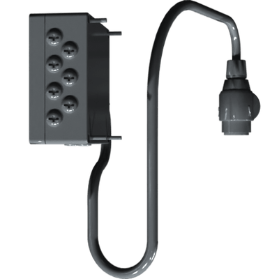 Pièces agricoles - Pièce divers - Distribution box w. 13-pin plug with cab Kverneland origine