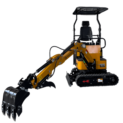 Materiels - Mini pelle sur chenilles - Minipelle Riquet LGR15HT 1500kg