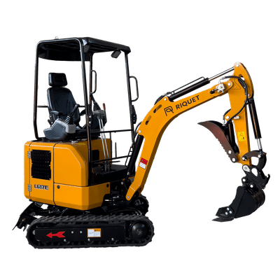 Materiels - Mini pelle sur chenilles - Minipelle Riquet LGR17HT 1700kg