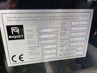 Valet de ferme Riquet HR220 - 9