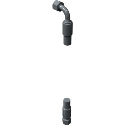Pièces agricoles - Pièce divers - Tuyau hydraulique 2SNx1000 DN10DKOL-12L Kverneland origine
