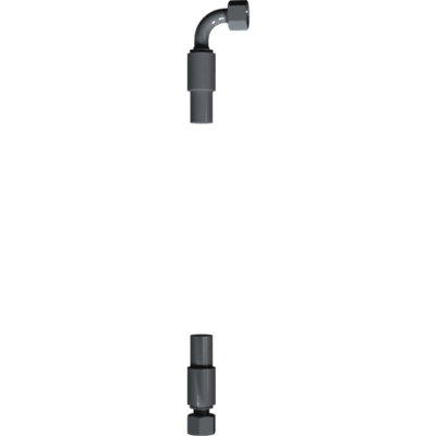 Pièces agricoles - Pièce divers - Tuyau hydraulique 2SNx1000 DN10DKOL-12L Kverneland origine