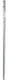 Piquet de terre en T 110 cm