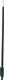 Piquet T-Post 167cm laqué vert