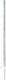 Piquet en PVC blanc(he) 105 cm