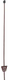 Piquet fer ovale 105cm