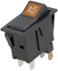 Interrupteur à bascule, I-0, off-on, 12V, 2 broches, gyrophare