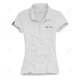 Chemise polo fem blanc man.cou Deutz-Fahr origine