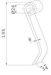 Pièces agricoles - Aménagements paysagers - Fléau Kuhn