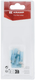 Cosse plate mâle, bleue 6,3x0,8mm - 1,5-2,5mm² (6)