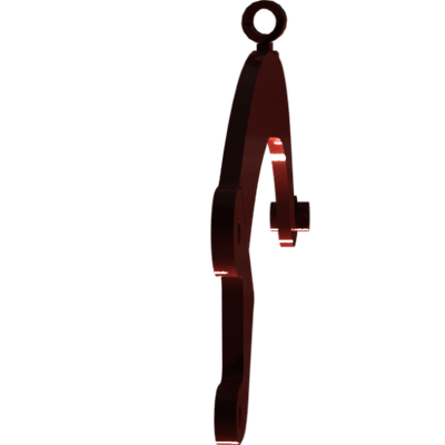Pièces agricoles - Pièce divers - LH ARM FOR SCRAPER BAR CRACKER PACKER Kverneland origine