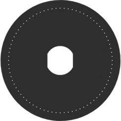 Pièces agricoles - Pièce divers - Disque 80 trous 1..5mm radis Kverneland origine