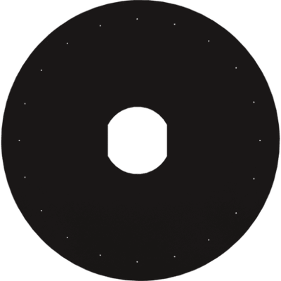 Pièces agricoles - Pièce divers - Disque distribution 20 trous 1mm Choux Kverneland origine