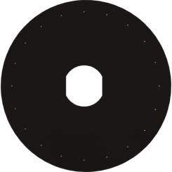 Pièces agricoles - Pièce divers - Disque distribution 20 trous 1mm Choux Kverneland origine