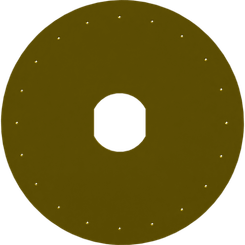 Pièces agricoles - Pièce divers - Disque distribution 20 trous 1.5mm Kverneland origine