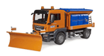 Service hivernal avec lame de chasse-neige MAN TGS