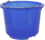 Seau bleu transparent 12L
