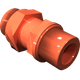 Raccord de cloison de goujon M22x1,5 Kverneland origine