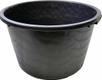 Conteneur plastique noir 65L Ø600x340mm Gripline