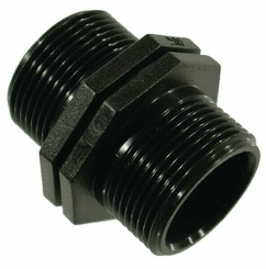Pièces agricoles - Pièce Pulvérisateur - Embout double M/M 1 1/2"