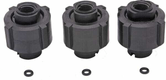 Support manomètre 1/4" pack de 3