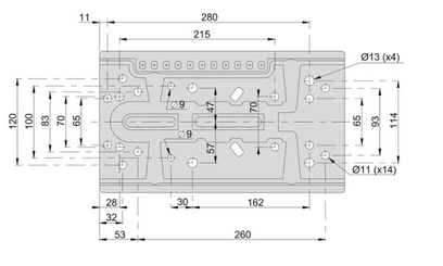Pièces agricoles - Pièce divers - Siège PVC à ressorts mécaniques, GT60 M20 Cobo