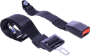 Ceinture de sécurité noire statique 2 points