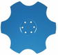 Disque de herse crénelé 450/100x5 Lemken