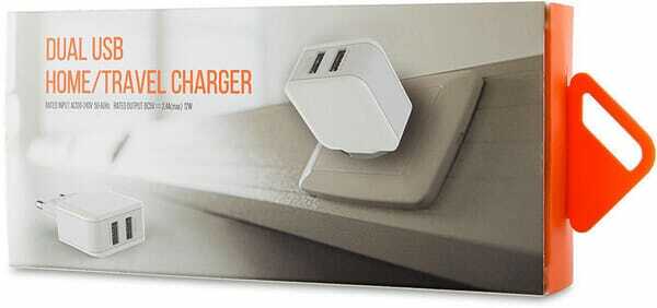 Pièces agricoles - Eclairage - Chargeur domestique USB double 100-240V