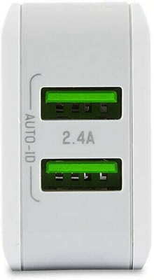 Pièces agricoles - Eclairage - Chargeur domestique USB double 100-240V