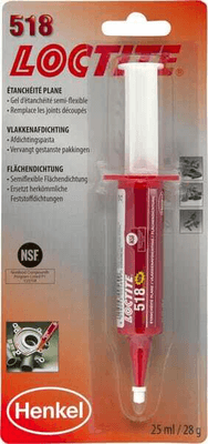 Chimie - Chimie divers - Étanchéité plane 518 - 25ml