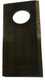 Couteau de faucheuse gauche 94 x 40 x 3mm alésage Ø 19mm Kramp