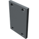 Plaque de fixation 110 x 12 x 160 Kverneland origine