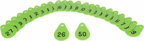 Médaillons vert n°26-50