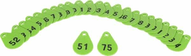 Médaillons n°51-75 verte